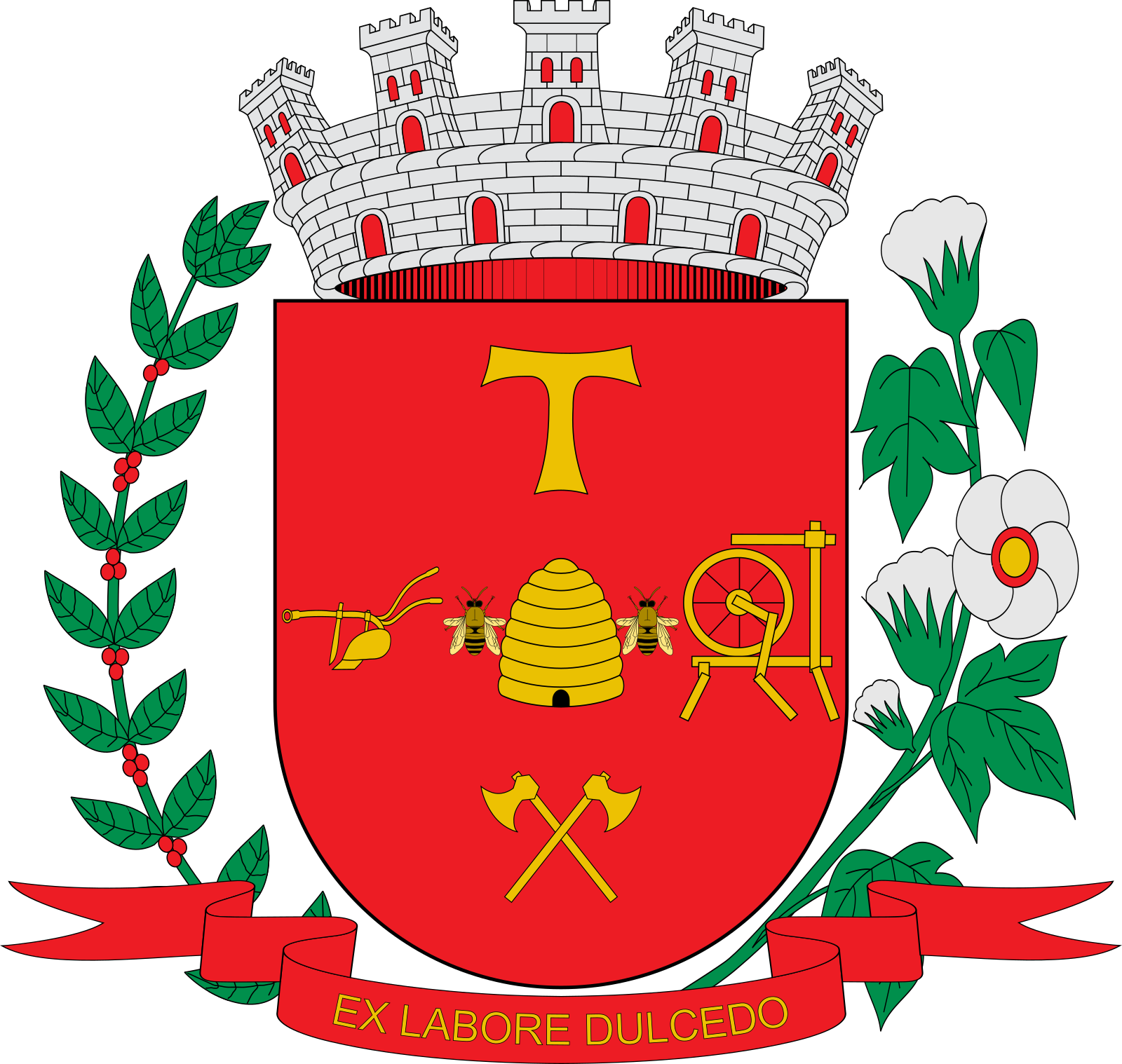 Brasão oficial de Americana (SP)