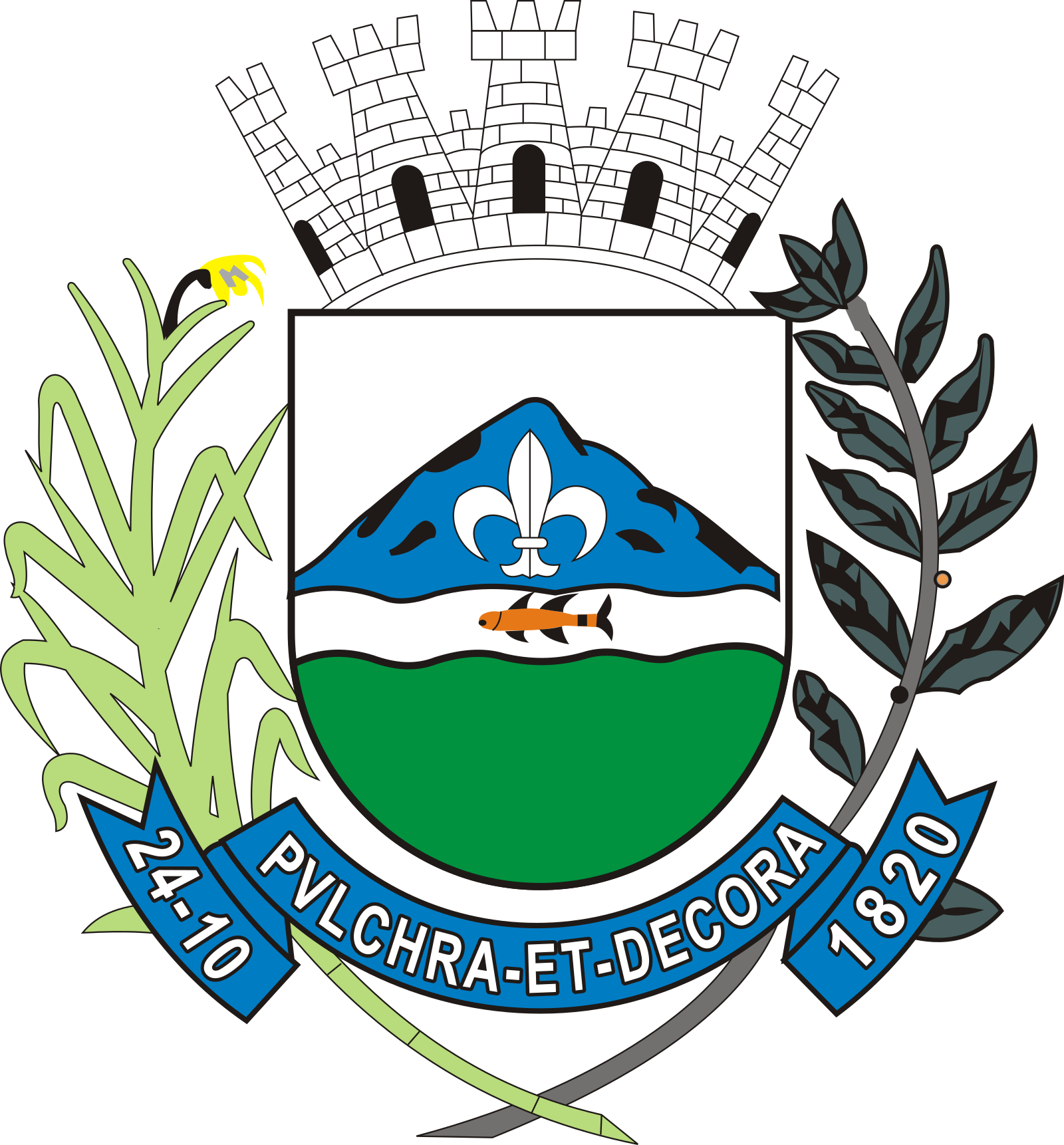 Brasão oficial de Itapira (SP)